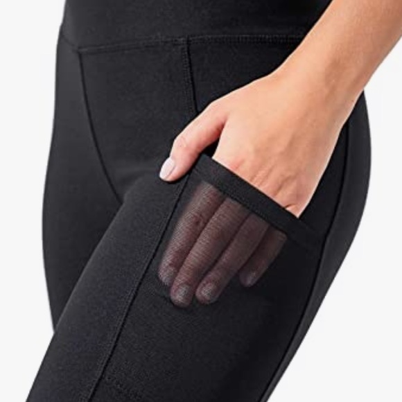 🍓 2 for $13 MONDETTA Black Leggings Size Small - Picture 3 of 9